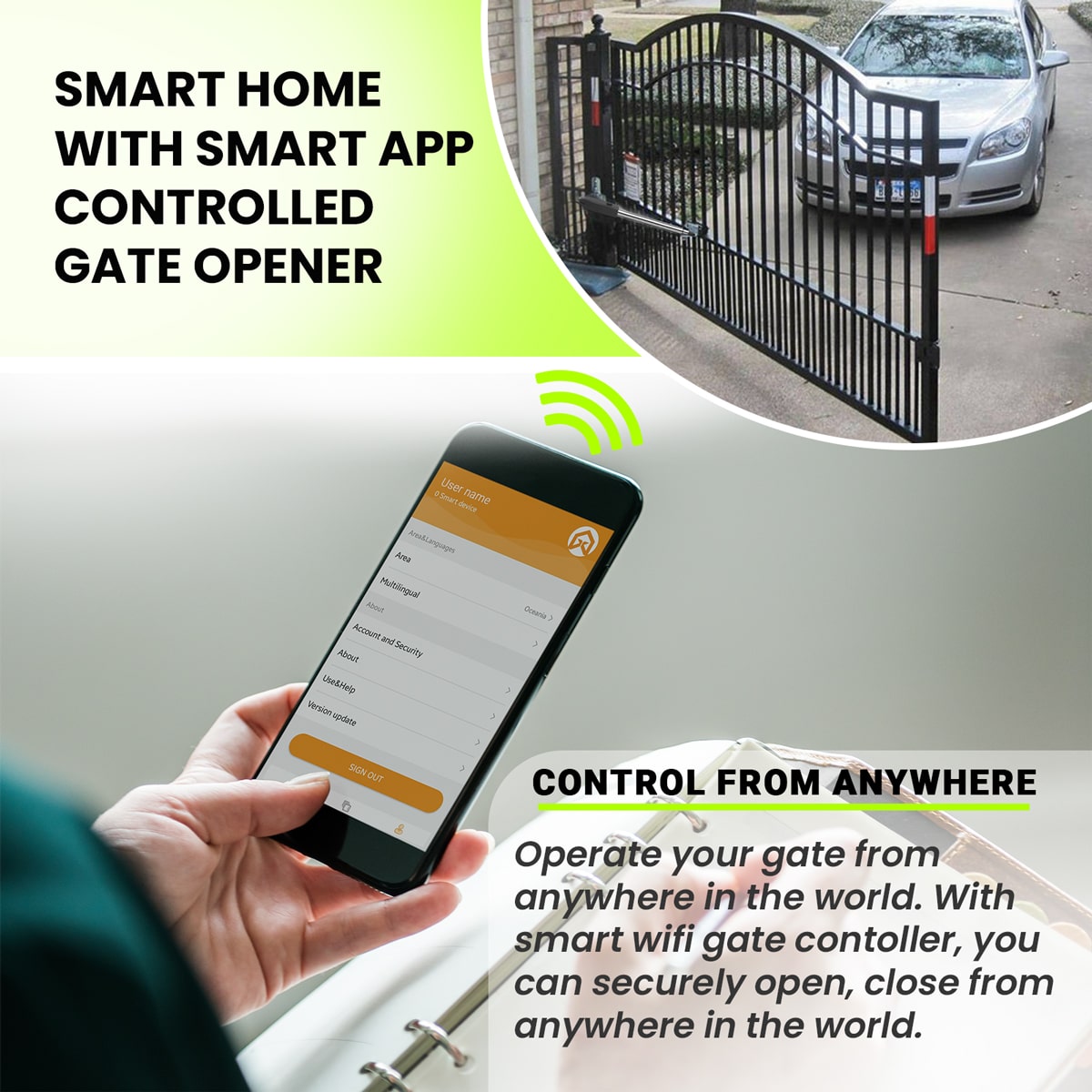 Smartphone-Feature-Single-Gate-opener